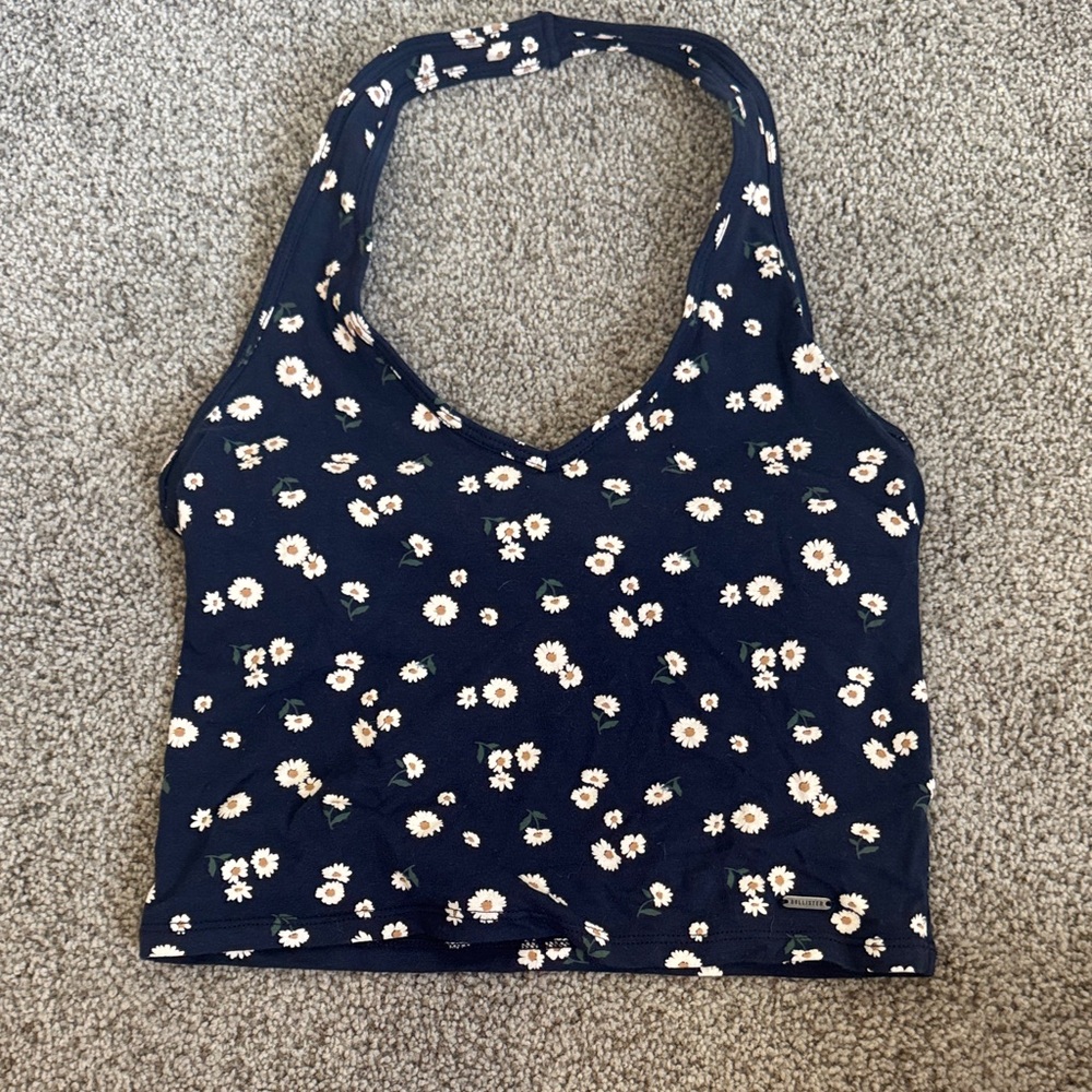 Hollister Navy Floral Camisole